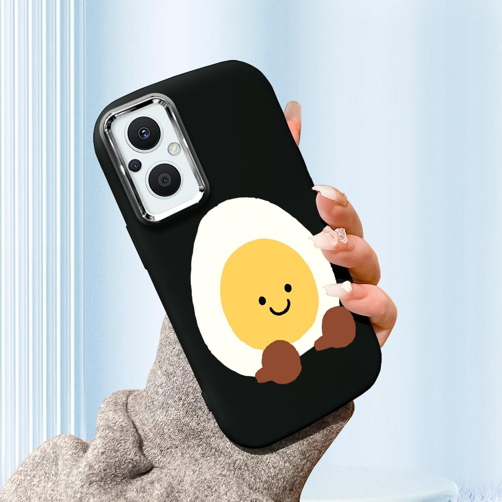 Für Vivo V23 V25 V27 V29 V30 Y27S Y28 Y33S Y36 Infinix Hot30I Hot40 Tecno Spark20 Cartoon Schwarze Katze Silberner Rand Weiche Flüssigsilikon Schutzhülle