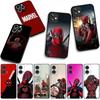 Marvel Deadpool Superhero Case for Samsung Galaxy A25 A37 A57 A12 A14 A31 A41 A50 A51 A70 A71 A72 A21S A04 M15 Note 20 9 8 10