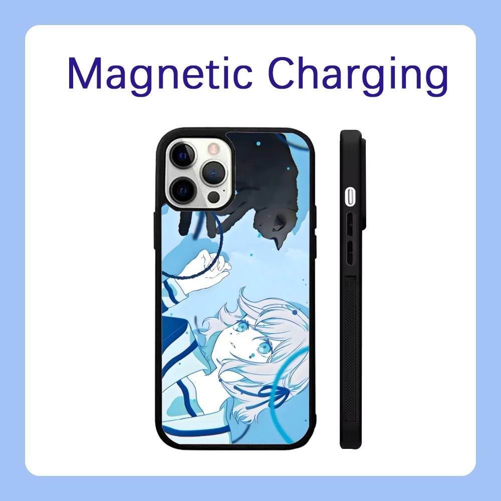 

Tuyu Japanese Music JPOP Phone Case For iPhone 17,16,15,14,13,12,11,Pro,Max,Plus,Air,Mini,SE Magsafe Magnetic Wireless Charging iPhone17PRO