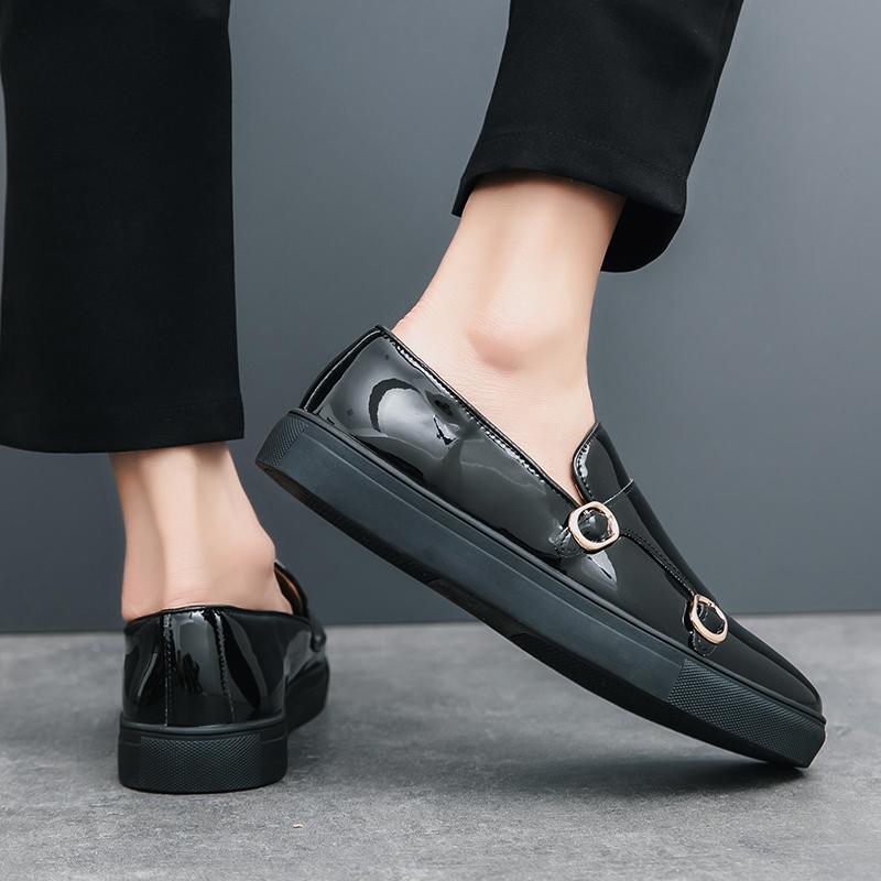 Fashion Casual Sports Board Shoes Men Black One Foot Outdoor Lightweight and Comfortable High-quality Loafers Size 38-46 Men Shoes