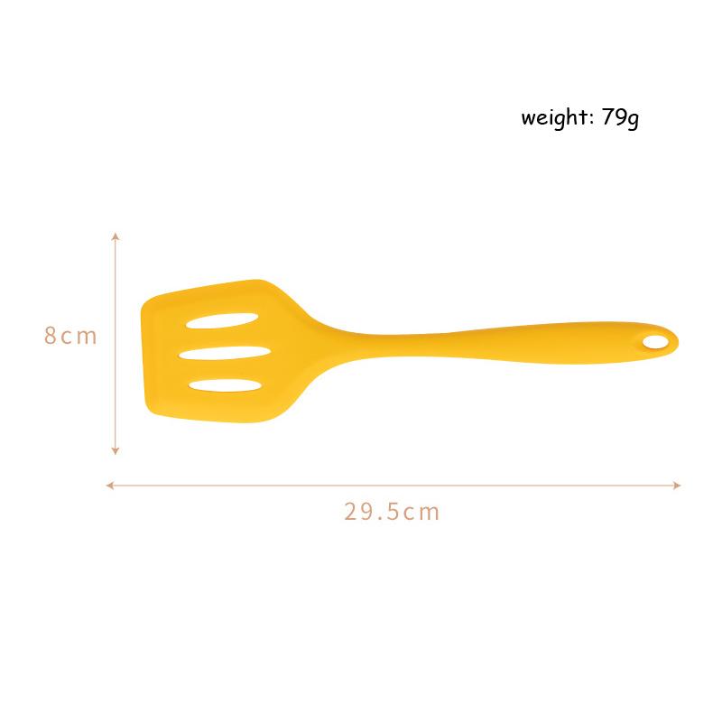 Silicone Kitchenware Cooking Utensils Set Non-stick Cookware Heat Resistant Spatula Shovel Rice Spoon Kitchen Cooking Tool Set