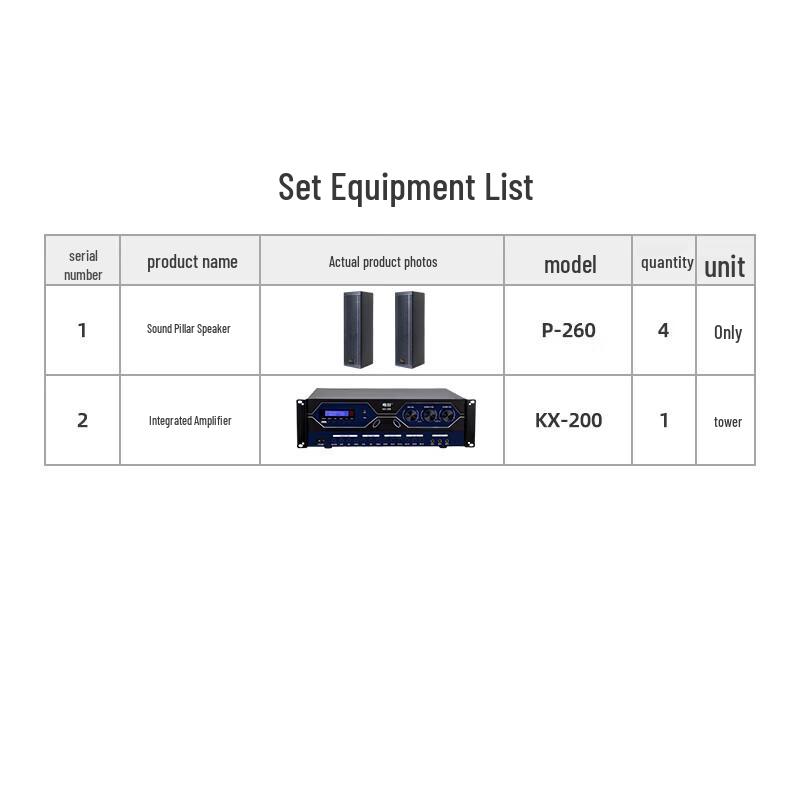 Weishu KX-200 Professional Conference Audio System (CN Version)