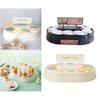 Battery Operated Rotary Macaron Cupcake Stand 10 Tray Chocolate Sushi Tray