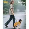 Pet Dog Waterproof Coat Puppy Hooded Jacket for Rainy Day Outdoor Dog Raincoat Reflective Clothes for Small Medium Large Dogs