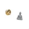 Aesthetic Ceramic Yarn Ball Ornament And Monkey Buddha Sculpture Figurine for Friends Living Room