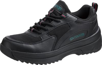 Outdoor Products Women's ODP L709 Sneakers, Black, Size 22.5cm, 2E