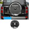 For Haval H9 MKII 2nd 2024-2025 Spare Tire Cover Tire Protection Cover Ventilation and Waterproofing Automobile Supplies