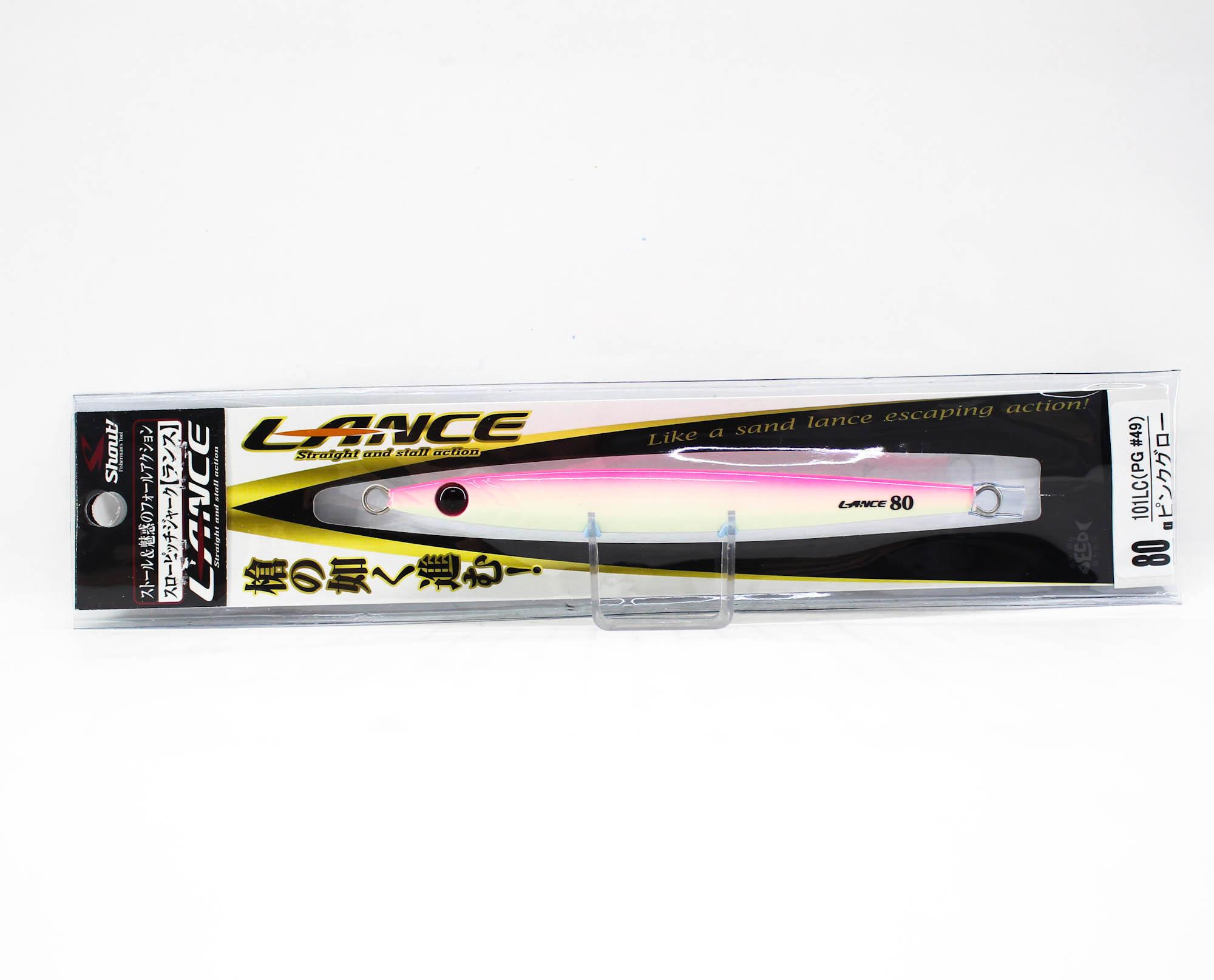 

Shout 101-LC Metal Jig Lance Slow Fall Long 80 grams PG (7802)
