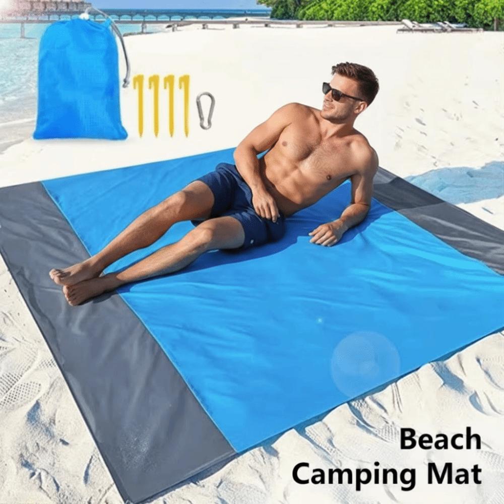 Lightweight Waterproof Beach Mat Sandproof Camping Mat Beach Blanket For Travel Hiking Sports