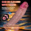 Realistic Dildo Penis Dick Telescopic Vibrator Thrusting Vibrating Rotating Big Thick Remote Vaginal Stimulation Female Masturbation For Adult Sex Toy