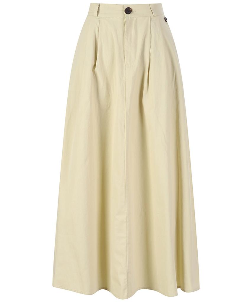 VANAKE Pintuck Flare Skirt_Vb46Skug01A