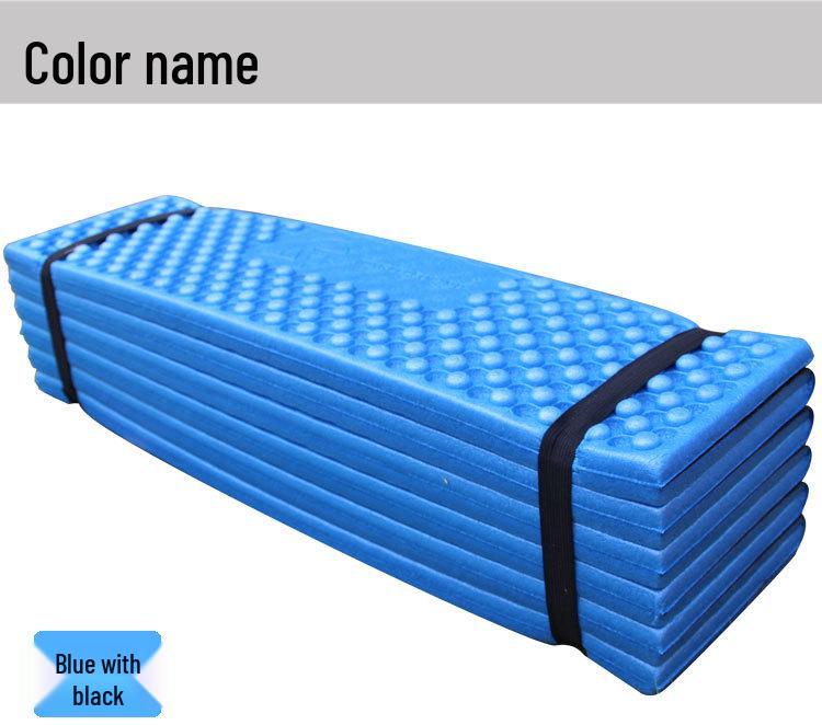 Foldable Moisture-Proof Camping Egg Crate Mat - Single, Thickened Tent Nap Mat
