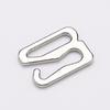 Rubber-Coated Alloy Bra and Swimsuit Strap Adjustment Buckles with O-Ring.