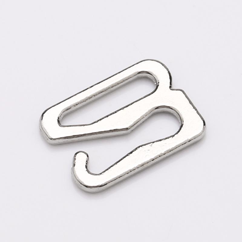 Rubber-Coated Alloy Bra and Swimsuit Strap Adjustment Buckles with O-Ring.