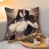 Cushion Cover  Linen  SkinFriendly Soft Decorative Case for Sofa Home Decor Hot Anime AAlbedo Pillow cover