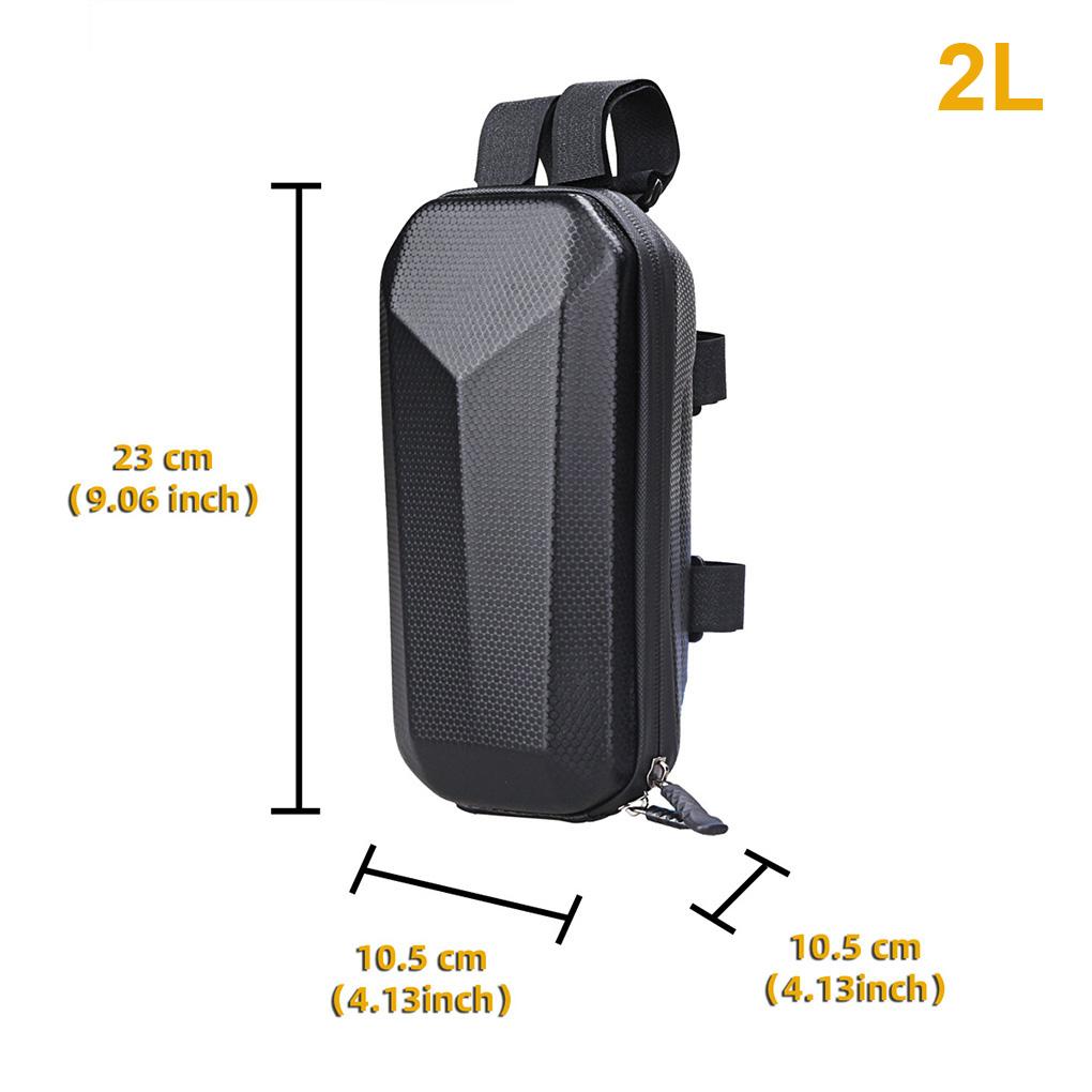 Universal Electric Scooter Front Bags Keys Coins Tools Large Capacity Organizer Zipper Pouches Folding E-bike Accessories