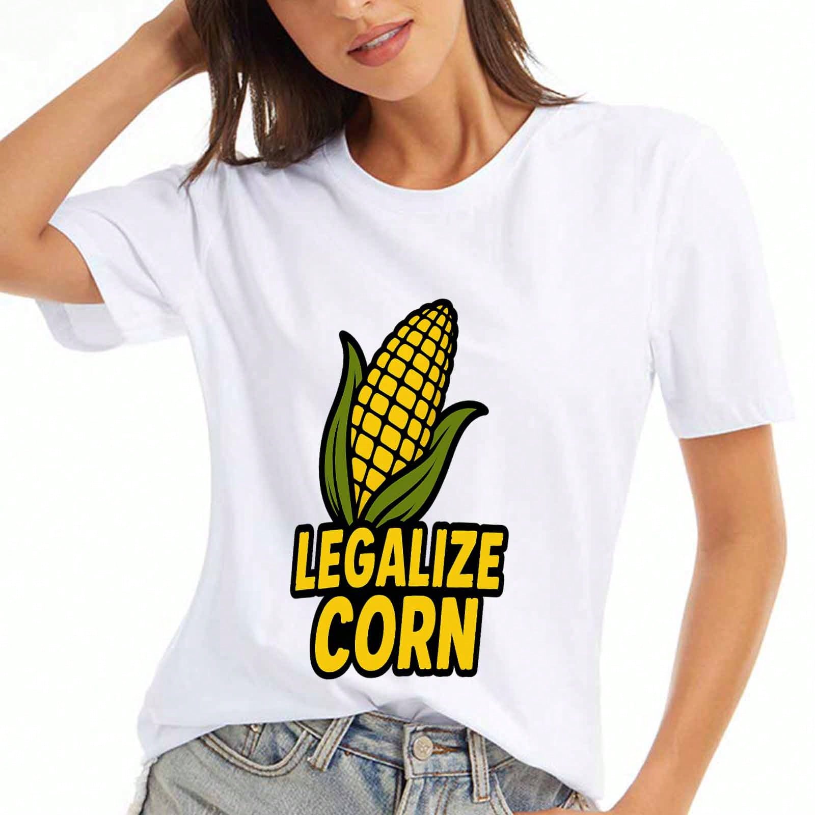 Lawn Mower Man Wounisex s Cotton T Shirt, Pure Cotton Premium Print, Durable, Casual Fashion, Featuring A Cartoon Man Riding A Lawn Mower, Comfortable S разноцветный
