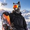Elastic Polyester Balaclava for Hiking Old Man Ski Mask, Realistic 3D Animal Face Balaclava, Funny Winter Full Novelty Accessories Vacation Cover with