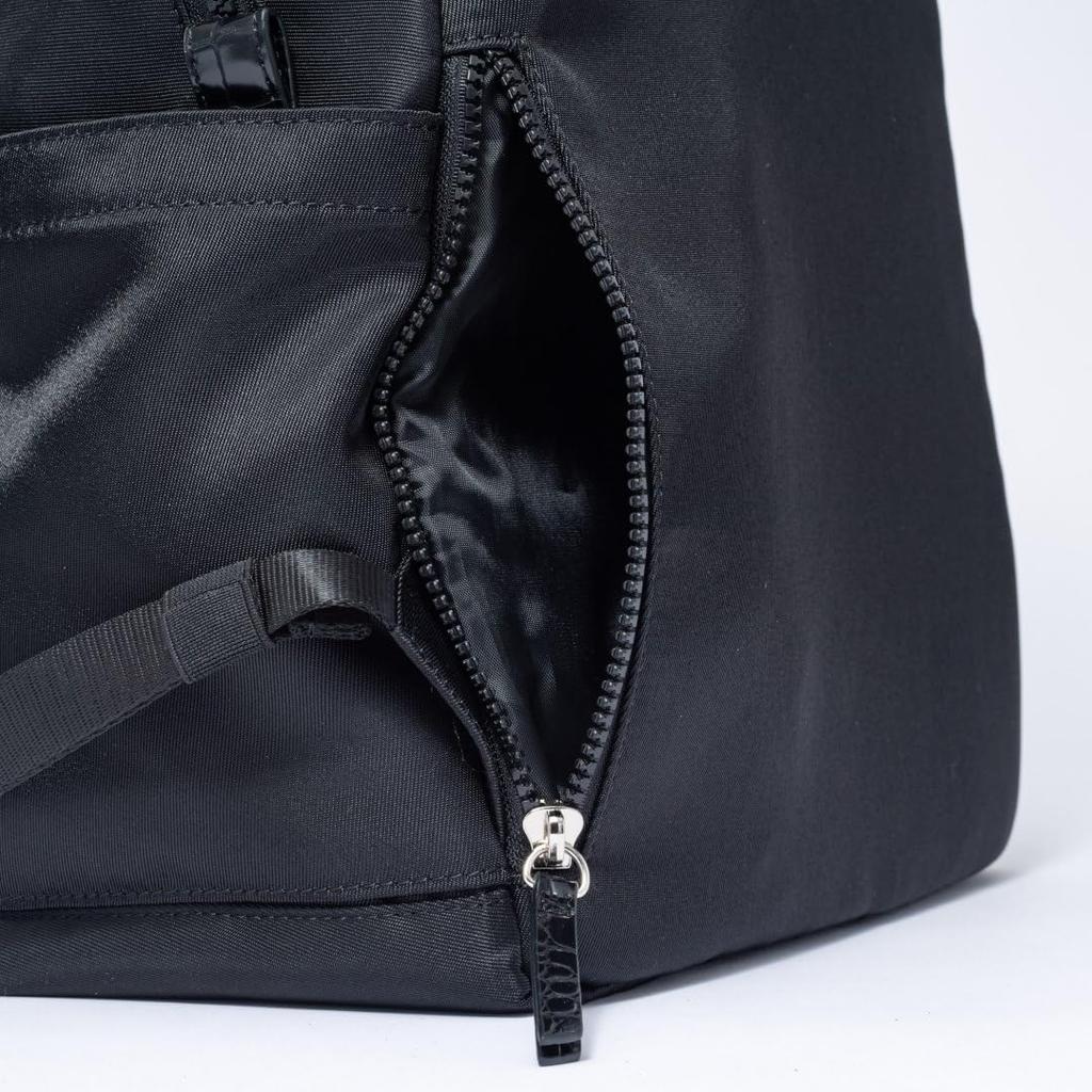 Patrick Cox Rent Nylon Backpack, Unisex, Casual, PXLHDGS1, Black