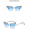 Women's Sunglasses, Fashionable Metal Cat Eye Sunglasses.
