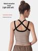 New Halter Cross-Strap Crop Top: Short, Sexy, Sweet, and Spicy for Outer or Inner Wear, Perfect As a Base Layer, Beautiful Back, Yoga, and Sports Bra.