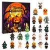 Halloween Blind Box Set Mini Gruselige Figur Schlüsselanhänger Puppe Mystery Box Feier Gastgeschenk Geschenk Sammlerstück Dekoration