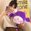 Bat Cartoon Purple Dumpling Plush Toy Cute Girl Children Halloween Gift Doll