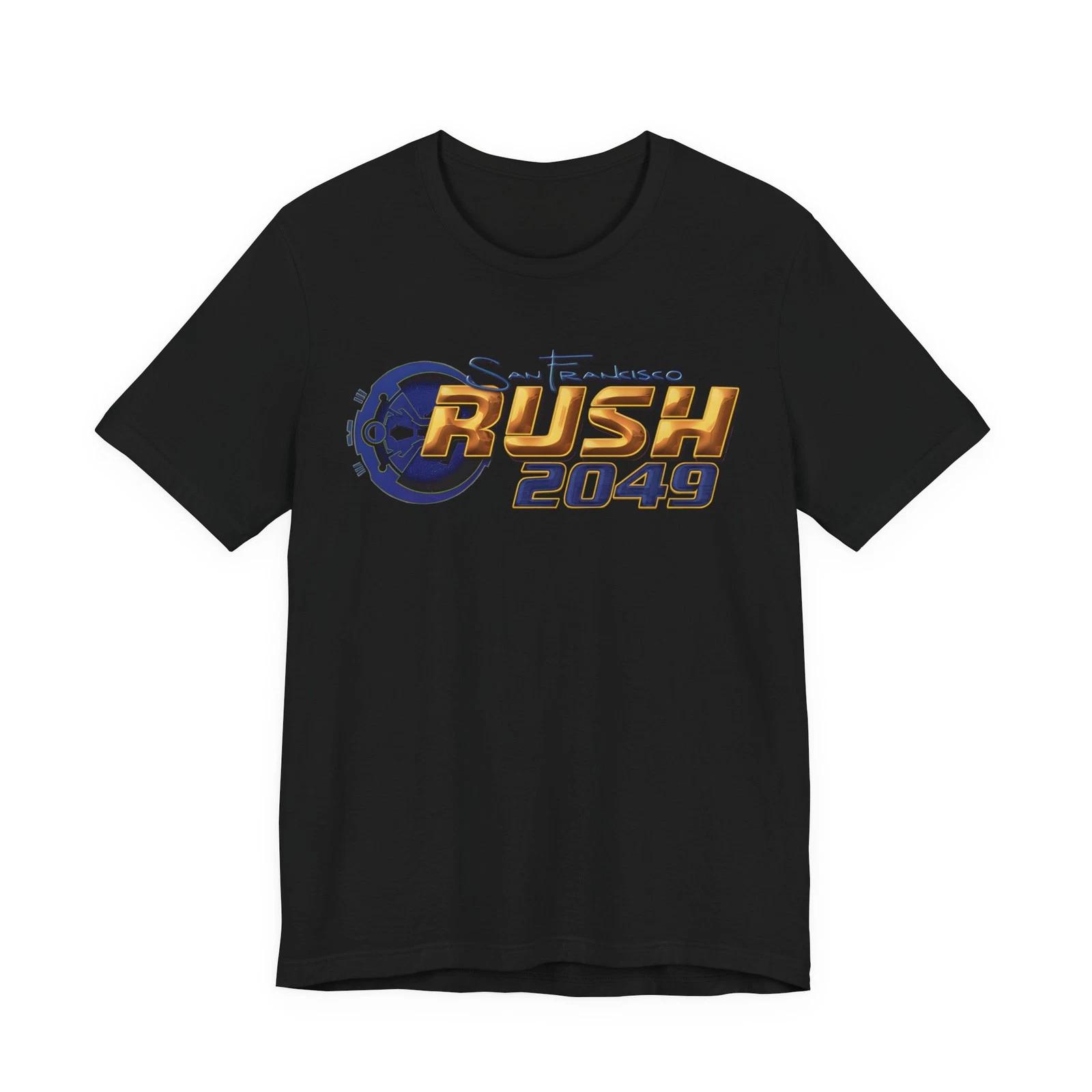 

San Francisco Rush 2049 Dreamcast Arcade Logo Unisex Jersey Short Sleeve Tee 2XL