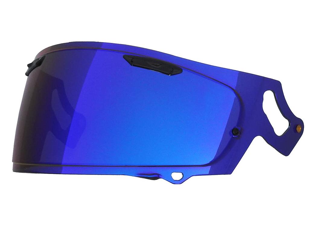 RXP VAS-V MV Compatible Blue/Dark Smoke Mirror Shield External Product Arai Alai VAS-V MV