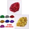 Cheerleading Pom Poms Pvc Handmade Bright Colors For School Sports Events And Dance Performances