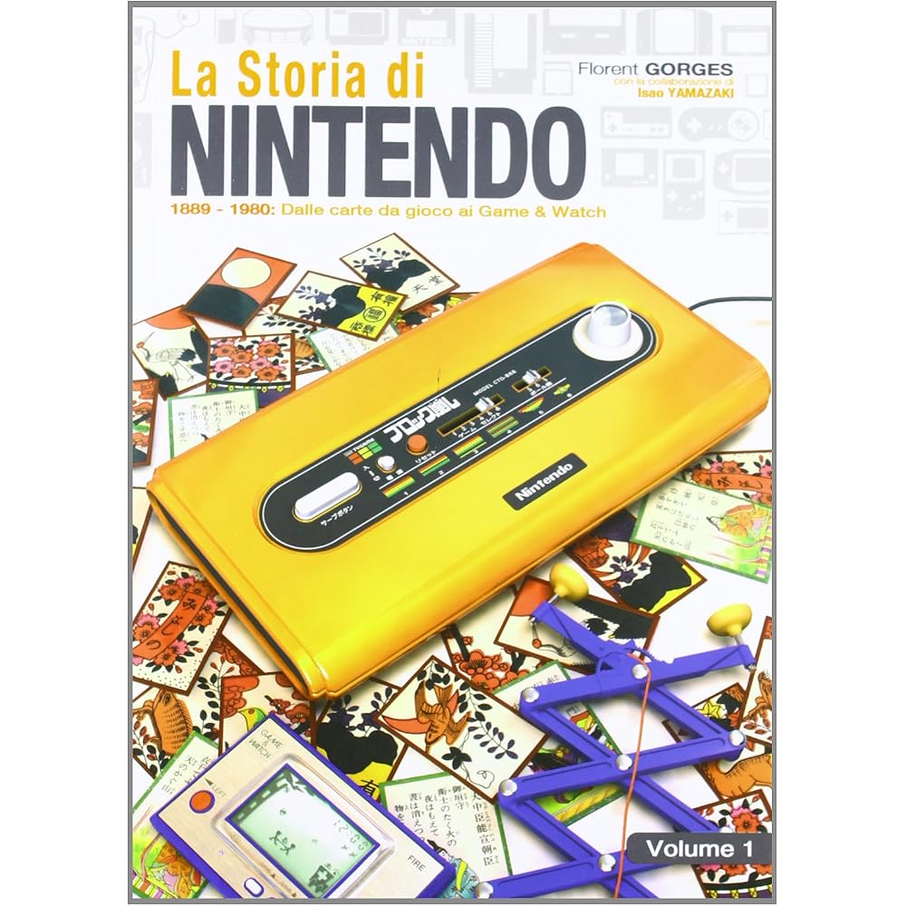 The History of Nintendo 1889—1980. From the AI game & watch playing card