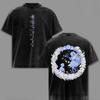 Anime Frieren Beyond Journey's End Himmel Graphic T Shirt Men Women Clothing Couple Tshirt Washed Cotton Tee Harajuku T-shirt