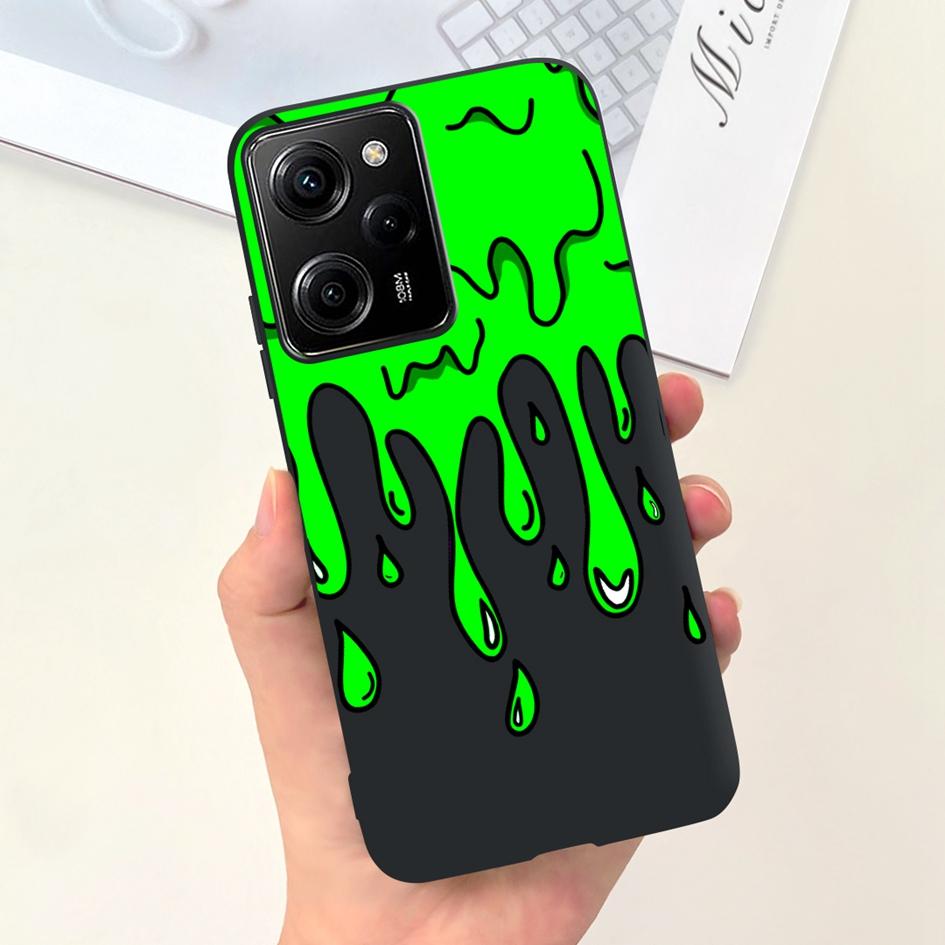For Xiaomi Poco X5 Pro 5G Case Shockproof Silicone Fashion Pattern Soft Slim Back Cover For Xiaomi Poco X5 X 5 PocoX5 X5Pro Capa
