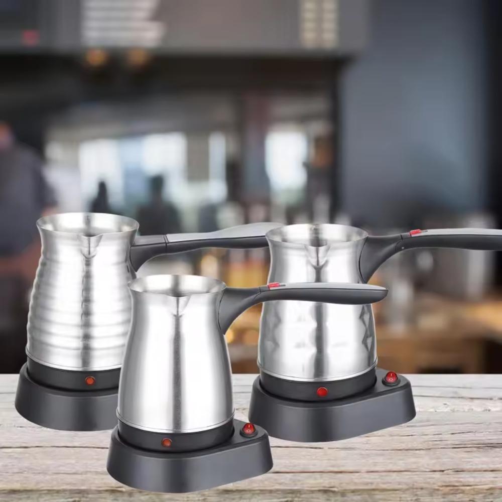 Foldable Handle Electric Turkish Coffee Maker Stainless Steel Turkish Coffee Machine Office
