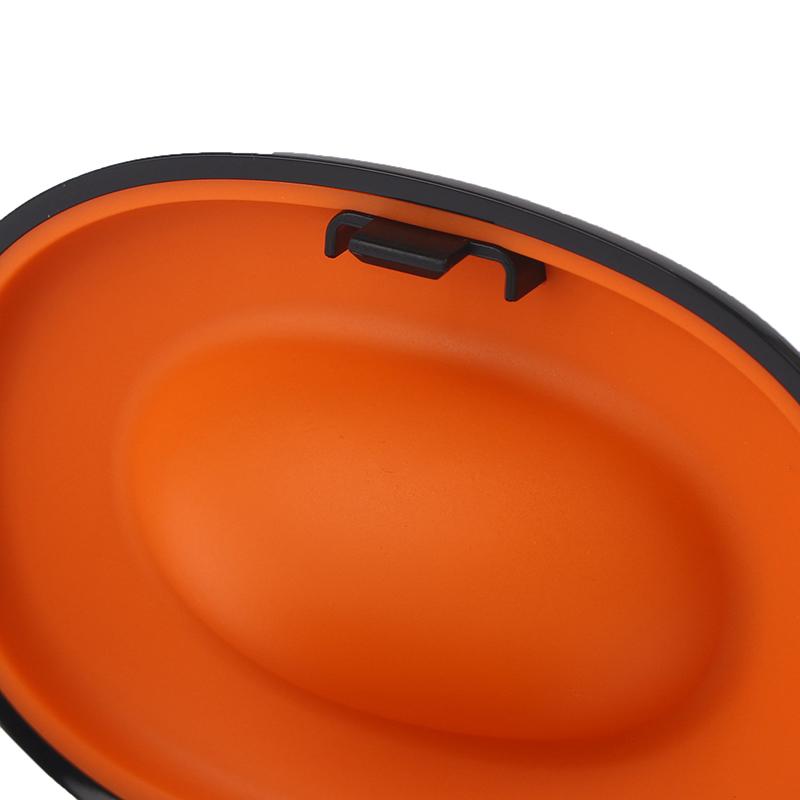 Portable Hearing Aid Hard Case Waterproof Hearing Aid Protective Storage Box Black For Outdoor Travel Hearing Aid Carrying Case