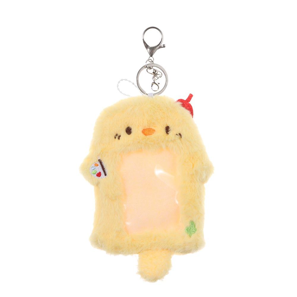 

Fashion Cartoon Photocard Case Snowman/Bunny/Chicken Multifunctional Card Case Bag Keychain Cute Cards Sleeve Students