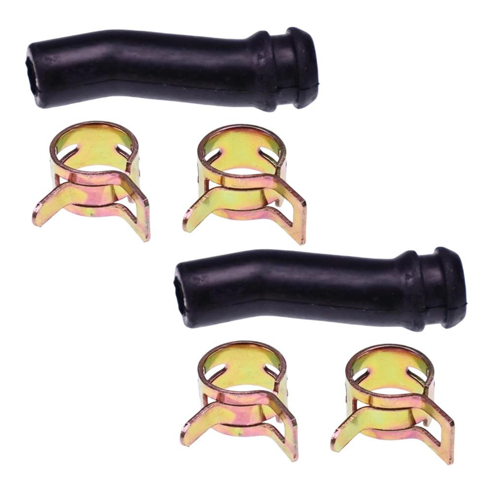 Fuel pump hose kit 32 326 07 S compatible for 752KSV5903 752KSV6009 and 752KSV7311 includes hoses clamps and fittings