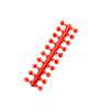 5pack Carp Fishing Accessories Red Rubbe Hood Bead Suitable For Hook Sizes 2 4 6 8 For Carp Fishing End Tackle