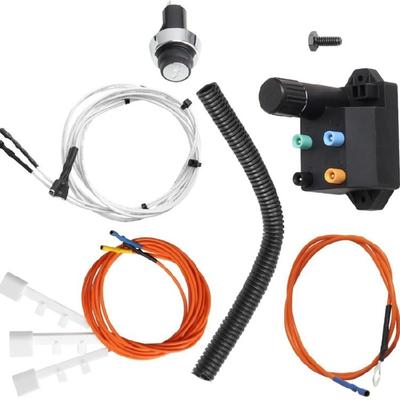 Igniter Replacement Set Ignition Set Igniter Set Grill Lighter Ignition Set Metal Texture Suitable for Outdoor Cooking