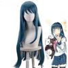 Anime Danganronpa Maizono Sayaka Cosplay Costume School Uniform Cyan Wig Shirt Skirt Socks Outfits Halloween Carnival Clothing