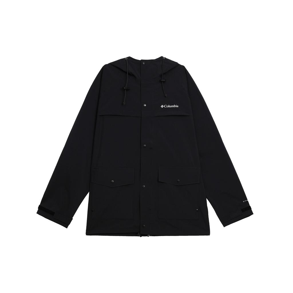 Columbia Solid Color Waterproof Windproof Durable Casual Hooded Jacket Men Jackets Black WE9002-010