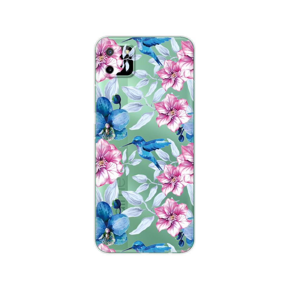 För Realme C11 2021 2020 Fodral TPU Silicon Back Cover Telefonfodral För OPPO RealmeC11 C 11 Soft Fodral RMX3231 RMX2185 stötfångare 6,5 tum