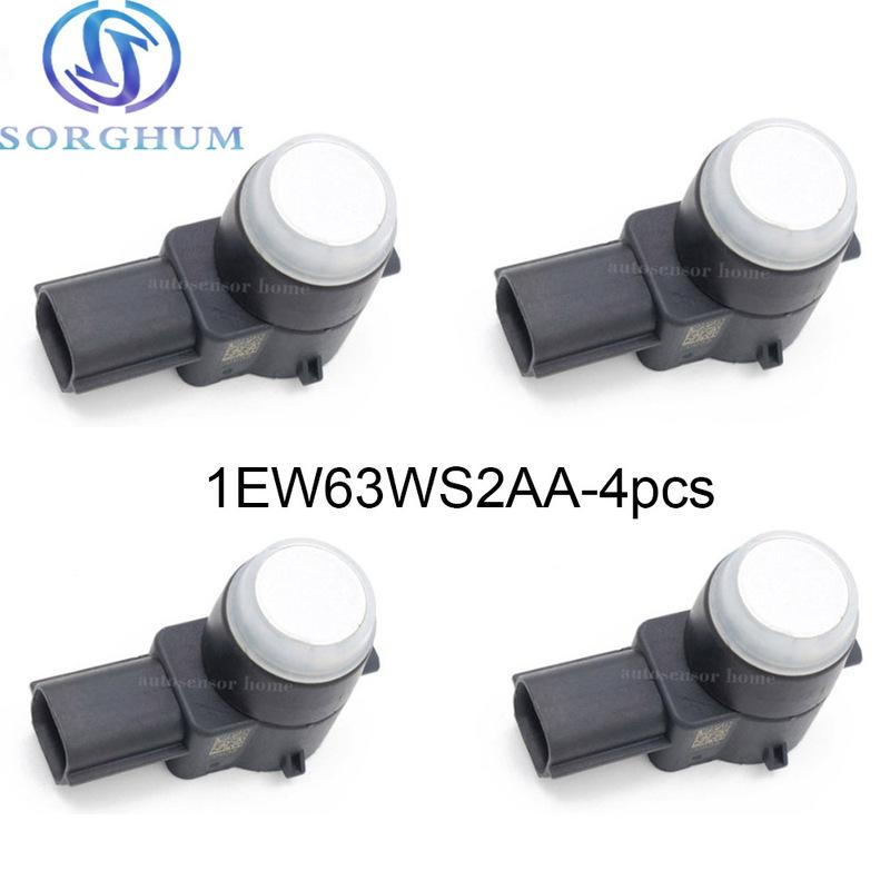 4pcs New 1EW63WS2AA PDC Parking Sensor Fit For Dodge Jeep Chrysler Backup Ultrasonic