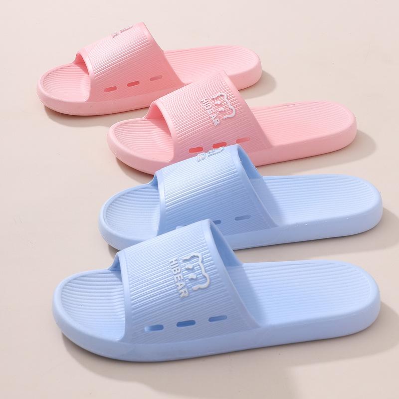 Ciabatte estive semplici da donna, pantofole morbide da casa da uomo, sandali antiscivolo da bagno per coppia, scarpe comode da esterno per la spiaggia per adulti