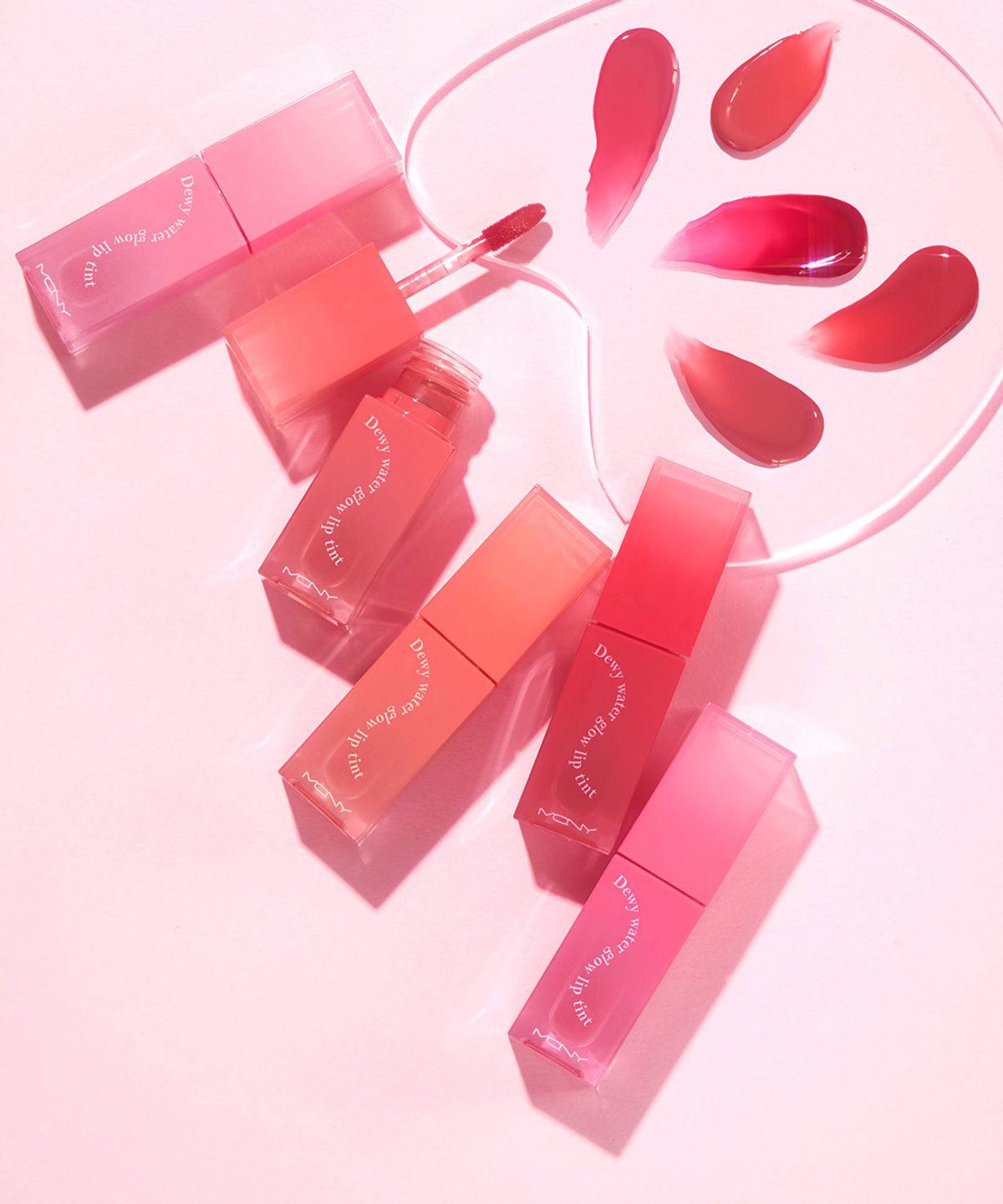 Dewy Lip Tattoo Tint, long-lasting pigmentation water tint, and a mini plumper
