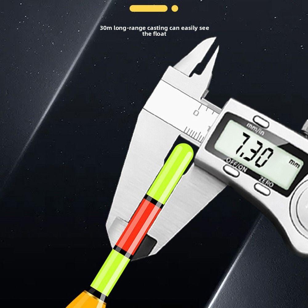 Langes Schwanzdesign Elektronischer Angelpose 4-5g Gewicht Nachtangelboje Driftfischen