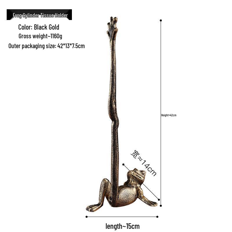 Nordic Cast Iron Paper Towel Holder for Restaurant and Kitchen Decor