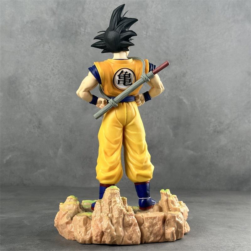 Dragon Ball anime, Saiyan race, Goku, base, anime figurine model, birthday gift