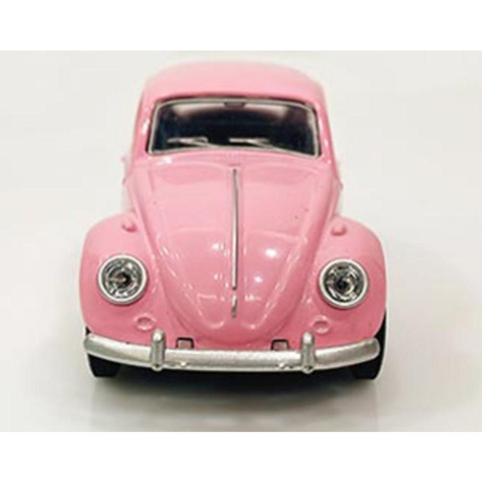 JoyKids Volkswagen Classic Beetle 1967 S40 Series Die-cast Model Car, Pink