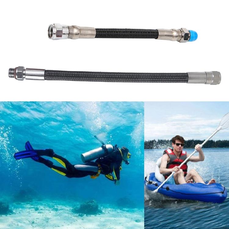 Diving Hose Quick Release Connector Standard Connection High Pressure Hose
